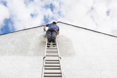 Peinture extérieure aux Voivres — façades et ravalement